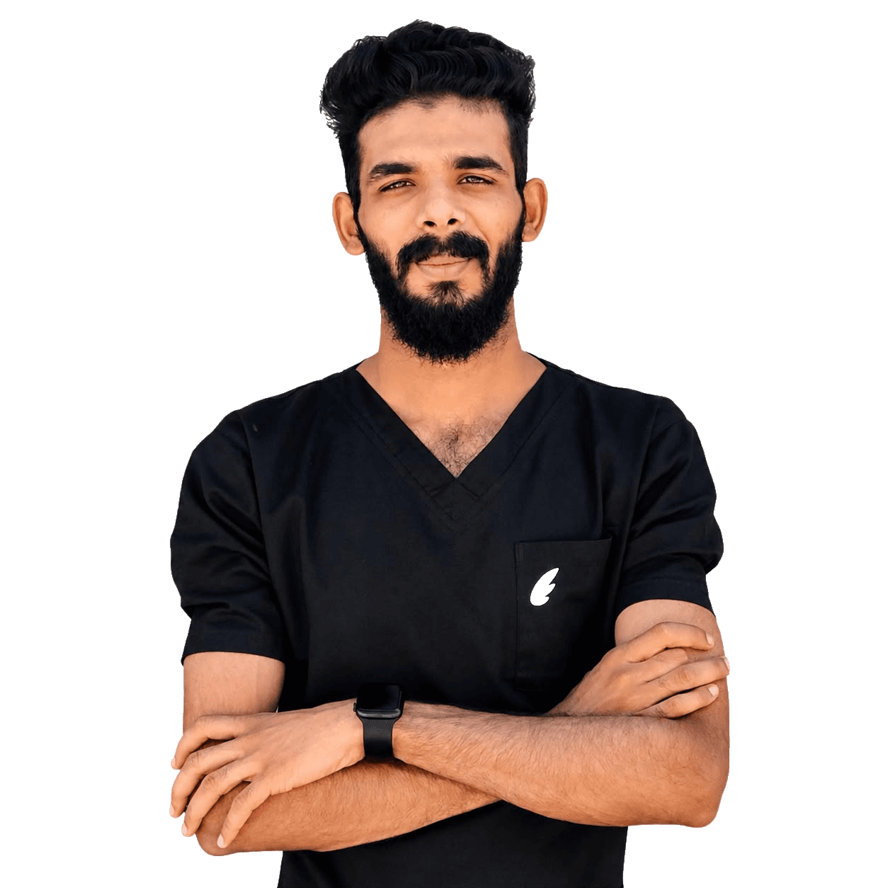 Professional doctor portrait